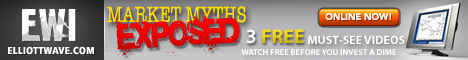ElliottWave.com Market Myths Exposed! 3 Free Videos, Click Here!