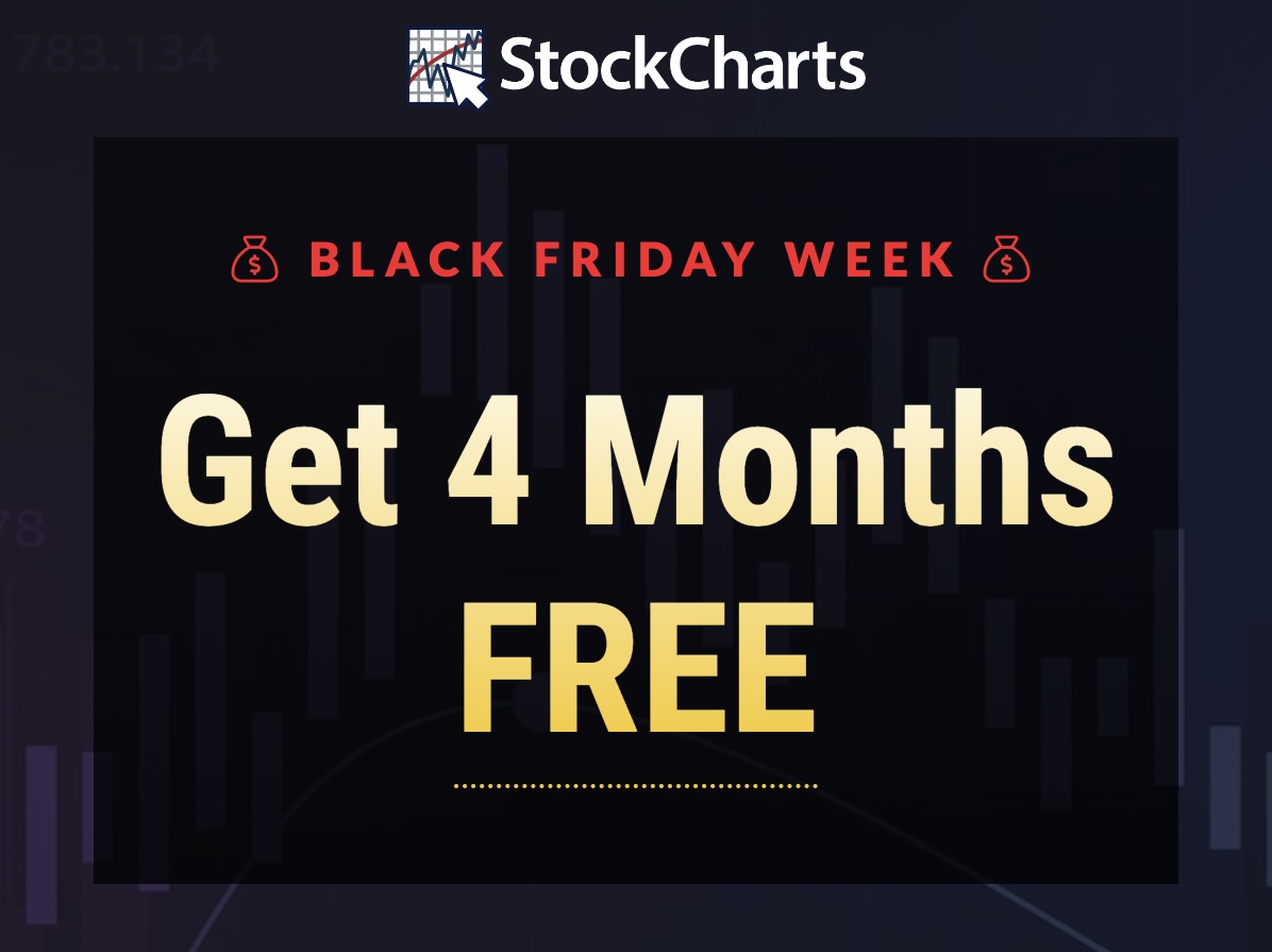 StockCharts Black Friday Week Sale
