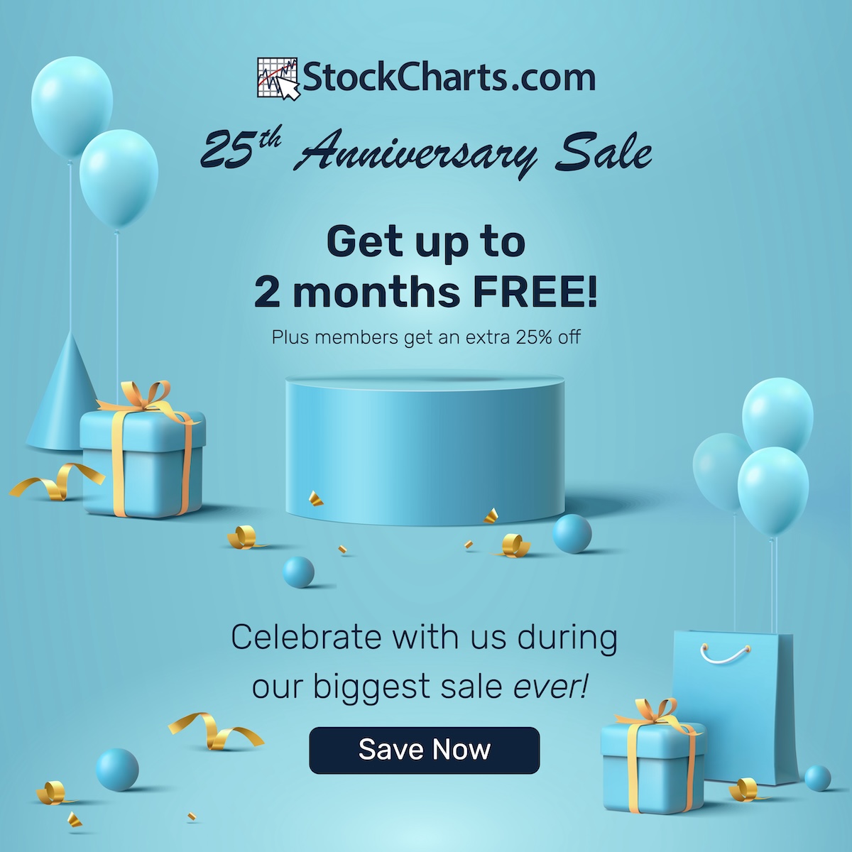 StockCharts Anniversary Sale